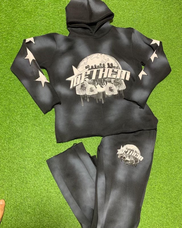 1OFTHEM Black Sweatsuit